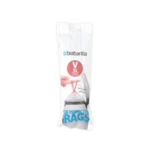 Atkritumu maisi Brabantia, 3 l, 20 gab.