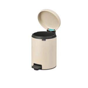 Atkritumu tvertne Brabantia, gaiši brūna, 5 l, 27.1 cm