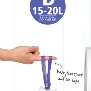 Atkritumu maisi Brabantia, 15 l, 20 gab.