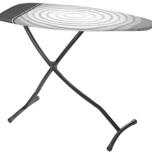 Gludināmais dēlis Brabantia D Titan Oval, balta krās./melna krās., 135 x 45 cm