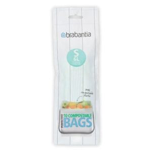Atkritumu maisi Brabantia, 6 l, 10 gab.