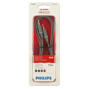 Vads Philips Kaabel 3.5mm-3.5mm 1.5m SWA4522S 3.5mm Vīrietis, 3.5mm Vīrietis