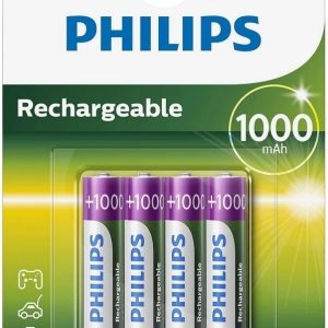 Baterija Philips AAA lādējama 4gb