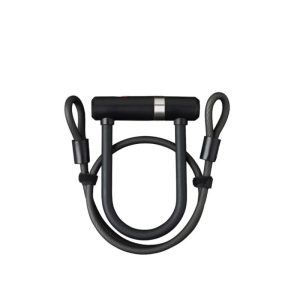 U veida slēdzene AXA Newton Mini Pro + kabelis 100/10
