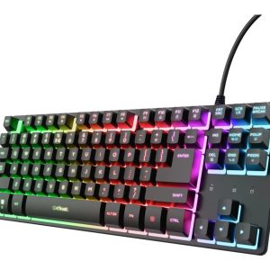 KEYBOARD USB GXT833 THADO TKL/ENG BLACK 25886 TRUST