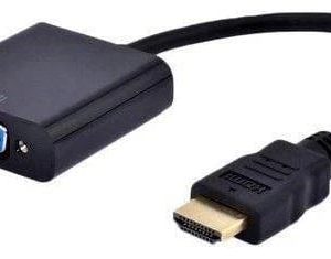 Adapteris GEMBIRD HDMI M. VGA F. melns A-HDMI-VGA-03