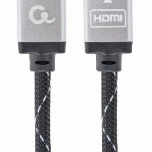 Kabelis Gembird Select Plus 4K UHD 60Hz HDMI Vīrietis, HDMI Vīrietis, 2 m, melna krās.