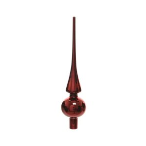 Eglīšu galotne Decoris 113069. sarkana. stikls