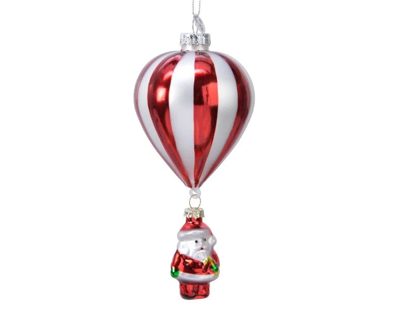 Eglītes rotājums Balloon. 10.5 cm. stikls