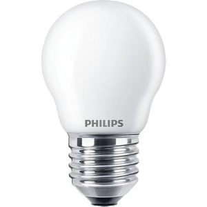 Spuldze Philips LED, P45, 2700 °K, E27, 6.5 W, 806 lm