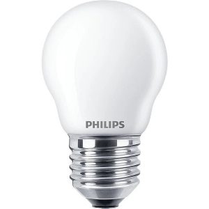 Spuldze Philips LED, P45, 2700 °K, E27, 4.3 W, 470 lm