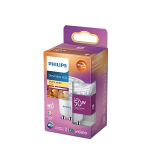 Spuldze Philips LED, PAR16, 2200 - 2700 °K, GU10, 3.8 W, 345 lm