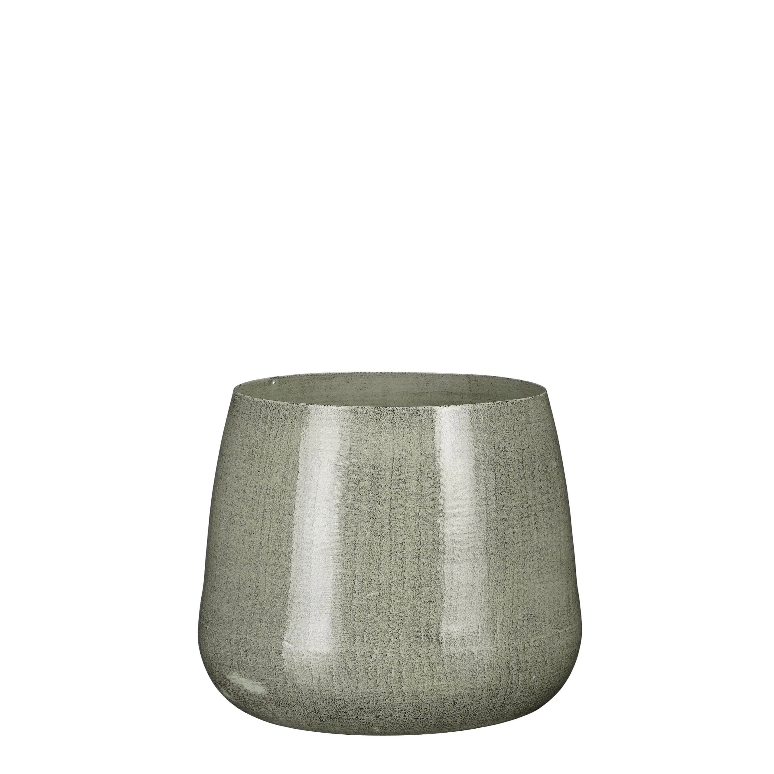 Puķu pods Mica Benson 1073520, metāls, pelēka