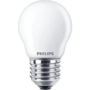 Spuldze Philips LED. P45. E27. 3.4W. 470LM. 2200-2700K. DIM