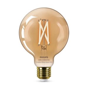Viedā spuldze Philips Wiz LED, G95, 2000 - 5000 °K, E27, 7 W, 640 lm