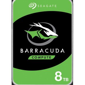 HDD-SEAGATE-Barracuda-8TB-SATA 3.0-256 MB-5400 rpm-Discs/Heads 4/8-3,5"-ST8000DM004