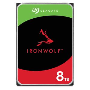 HDD-SEAGATE-IronWolf-8TB-SATA 3.0-256 MB-7200 rpm-Discs/Heads 5/10-3,5"-ST8000VN004