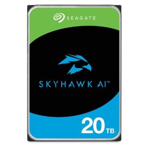 HDD-SEAGATE-SkyHawk AI- 20 TB-Serial ATA III-Buffer 512 MB-7200 RPM-3.5 "-ST20000VE003