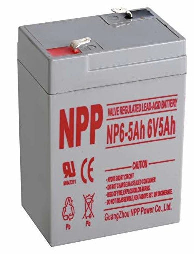 Akumulators NPP NP6-5Ah, 5000 mAh, 1 gab.