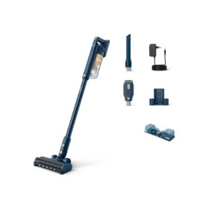 Vacuum Cleaner-PHILIPS-Upright/Cordless/Bagless-Capacity 0.27 l-Noise 84 dB-Blue-Weight 1.4 kg-XC5043/01