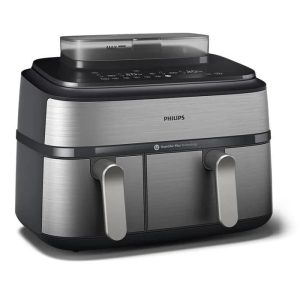 Aerogrils Philips 5000 sērija NA555/00. sudraba. 2750 W. 9 l