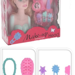 Lelles galva ar aksesuāriem Make-up S34937110, 13 cm, daudzkrāsaina