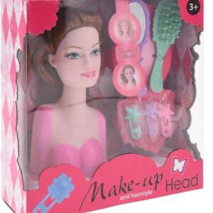 Lelles galva ar aksesuāriem Make-up S34937111, 13 cm, daudzkrāsaina