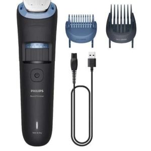 Bārdas trimmeris Philips 3000 BT3665/15. li-ion. tumši zila