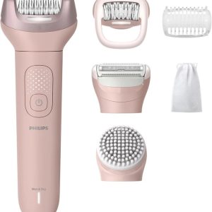 Epilators Philips Series 9000 BRE718/00. rozā krās.