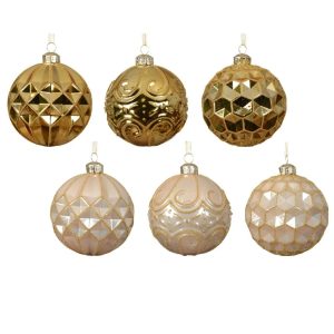 Eglītes rotājums Decoris 071740. stikls