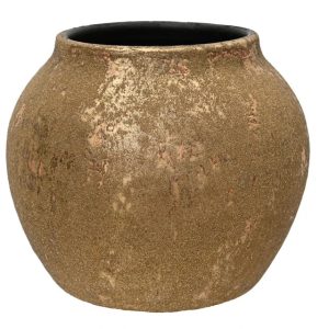Vāze Decoris 371761. 16 cm. brūna