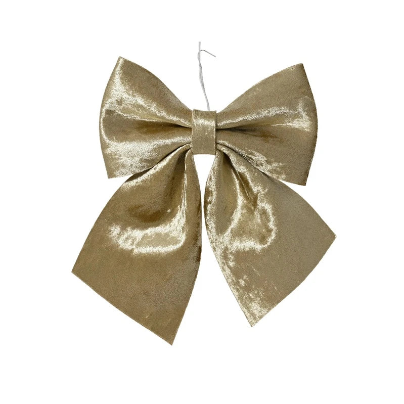 Eglītes rotājums Decoris Bow. zelta. poliesters