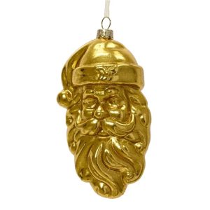 Eglītes rotājums Decoris Santa. zelta. polistirols