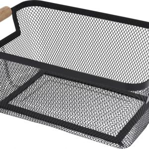 Grozs Storage Solutions, koks/metāls, 35.5 cm x 23 cm