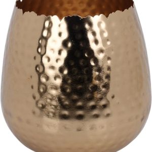 Vāze A67101490. 18 cm. zelta krās.