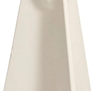 Svečturis A98100510. alumīnijs. 10 cm. balta krās.