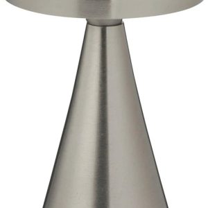 Svečturis A67102360. alumīnijs. 13 cm. sudraba krās.