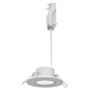 Lampa led iebūvēta 5w 4k 550lm d9 balta