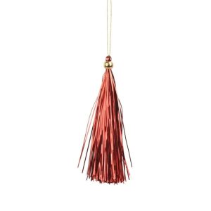 Eglītes rotājums Decoris 401800. sarkana. 3 gab.