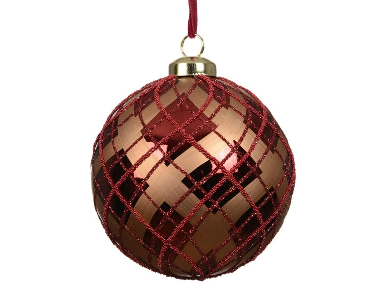 Eglītes rotājums Decoris 026263. sarkana. polistirols