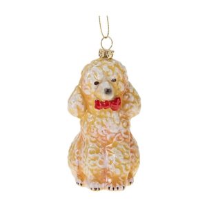 Eglītes rotājums Dog. daudzkrāsaina. 11 cm
