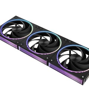 Zalman ZM-DF120R A3, 120mm Daisy Chain Fan, Reverse, 3Pack, Black