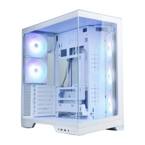 Zalman D50, ATX Mid Tower PC Case, 3 x 120mm Fans, White