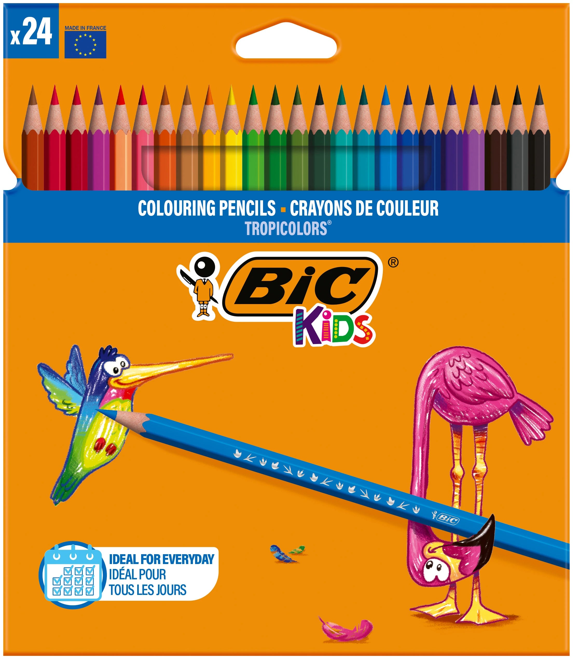 Krāsainie zīmuļi Bic, 937518, 24 gab.