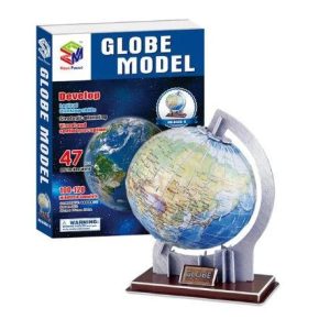 3D puzle Magic Puzzle Globe Model 525084676, 69 cm x 32 cm, 49 gab., daudzkrāsaina
