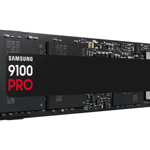 SSD-SAMSUNG-9100 PRO-2TB-M.2-PCIe Gen5-NVMe-TLC-Write speed 13400 MBytes/sec-Read speed 14700 MBytes/sec-2.38mm-TBW 1200