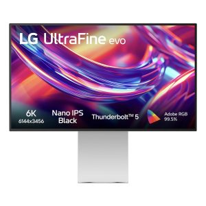 LCD Monitor-LG-32 "-6144 x 3456 pixels-6K Ultra HD-Native aspect ratio 16:9-LCD-Flat-32U990A-S