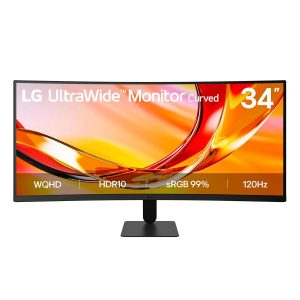 LCD Monitor-LG-34 "-3440 x 1440 pixels-UltraWide Quad HD-Native aspect ratio 21:9-LCD-Curved-34U601B-B