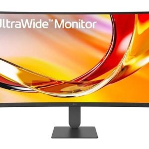 LCD Monitor-LG-34 "-3440 x 1440 pixels-Wide Quad HD-Native aspect ratio 21:9-Curved-34U640B-B