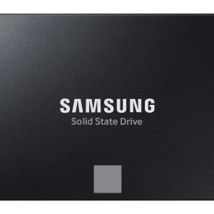 SSD-SAMSUNG-870 EVO-8000 GB-Serial ATA III-Write speed 530 MB/s-Read speed 560 MB/s-2.5"-1200xTBW rating-MTBF 1500000